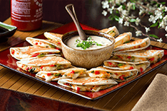 QUESADILLA VEGETARIANA